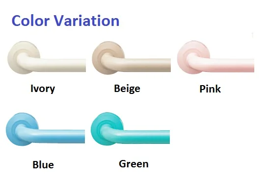 
Stainless Steel disabled grab bars with soft PVC film for bath, toilet, stair etc. made in Japan <strong><span style=