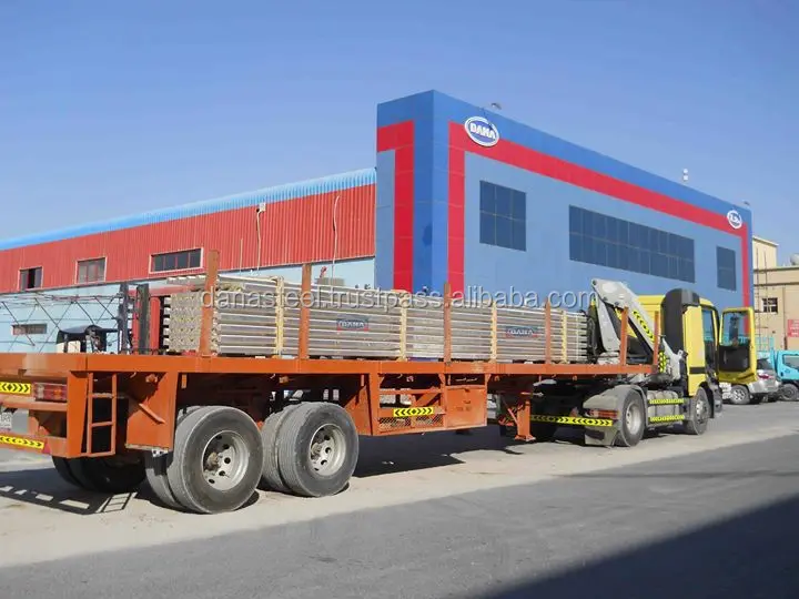 Dubai Hi rib sandwich panels for roof/wall insulation - DANA STEEL