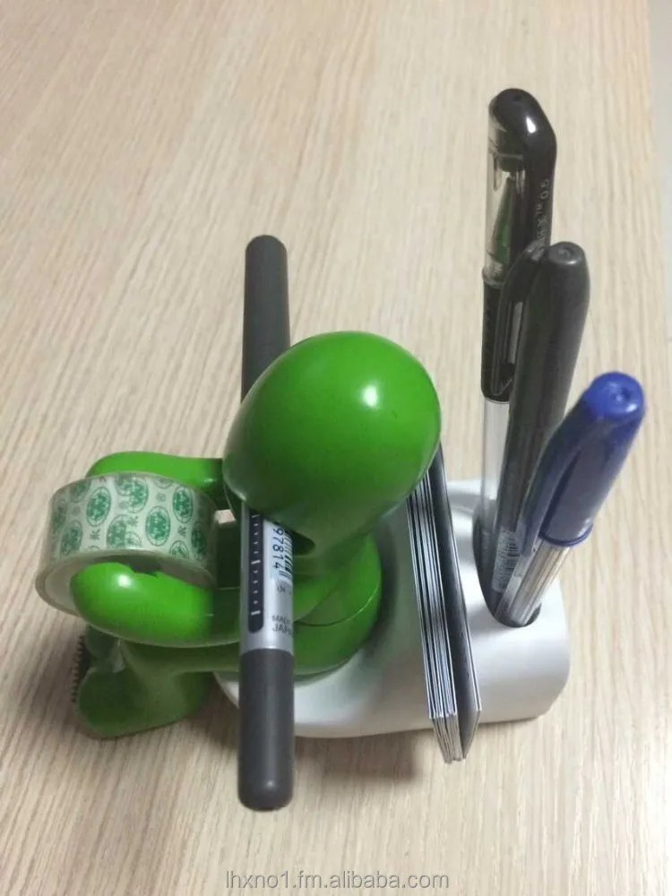  2015 милый забавный дизайн диспенсер для ручек унитаза и мальчика держатель с держателем карт/Интересный гаджет офиса дома/фестиваля подарок