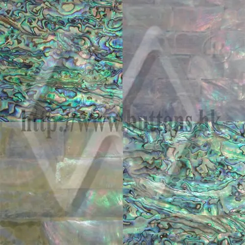 
Real MOP Paua Abalone Seashell and River Shell Laminated Sheets, Veneers and Papers 