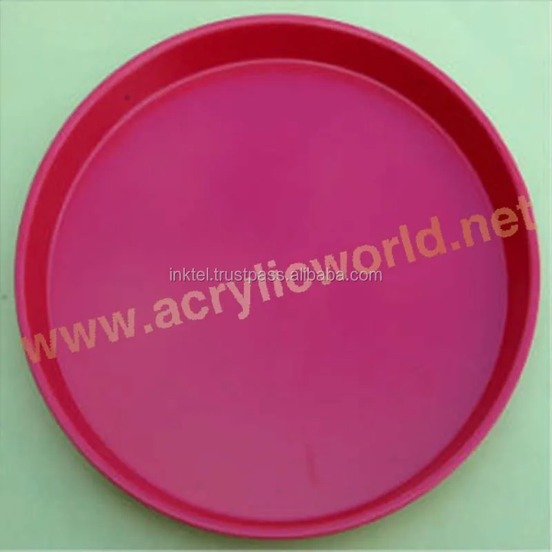 Serving Tray With 2 Handles Custom White Acrylic Tray acrylic tray cover