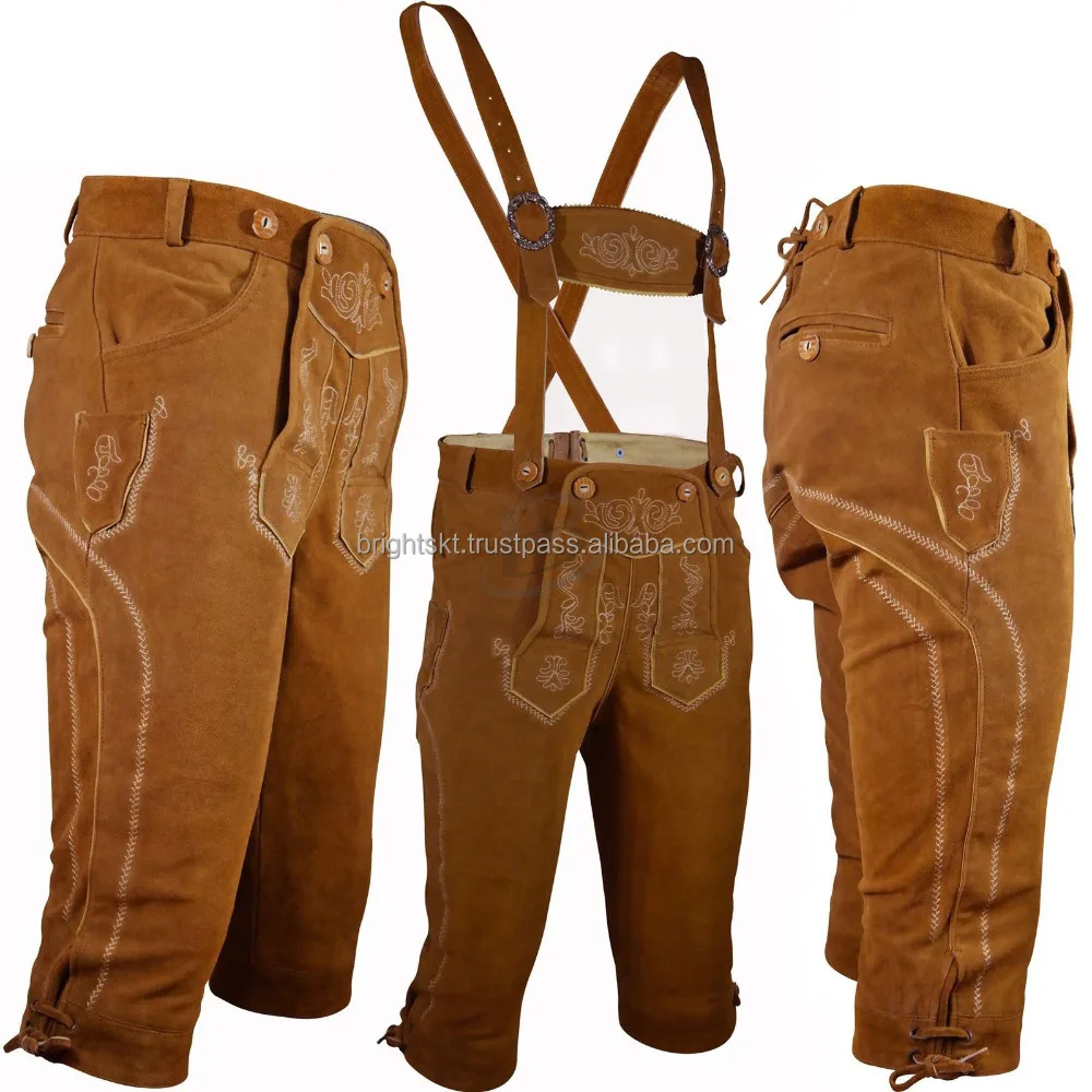 Authentic German lederhosen Oktoberfest lederhosen costumes All Sizes (bavarian lederhosen)