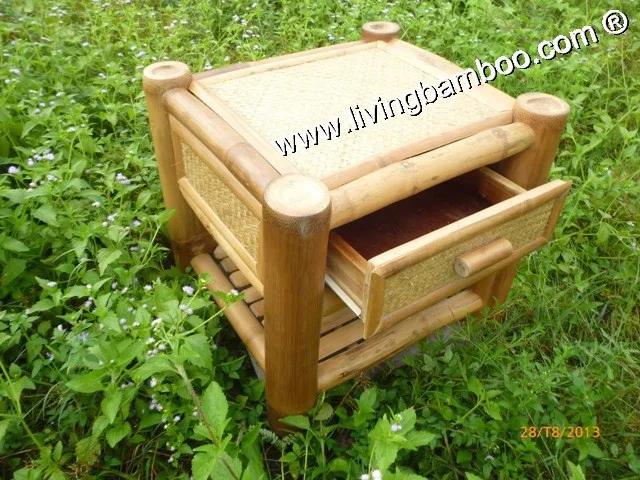 BAMBOO FURNITURE, CANA BROWN BAMBOO BED