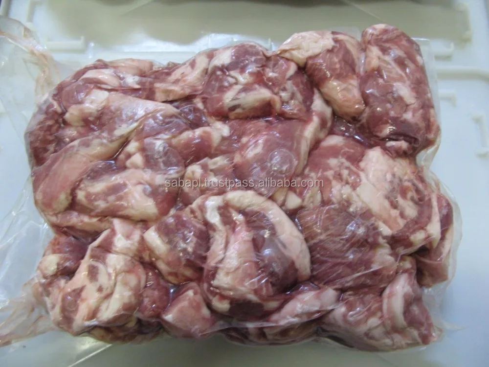 Оптовая продажа, замороженные срезанные свиные обрезки 80/20, Польша