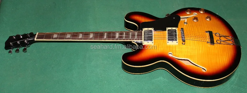 Качественная электрическая гитара в стиле потока