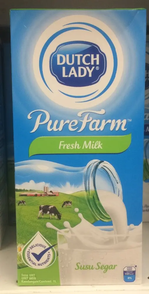 UHT Milk 1 LITER and 200 GRAM