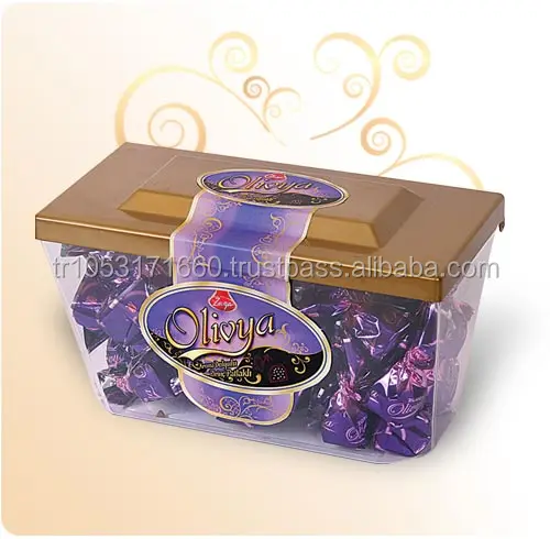 TURKISH OLIVYA SACHET COCOLIN PLASTIC MICA CRATE COMPOUND GIFT CHOCOLATE TURKEY