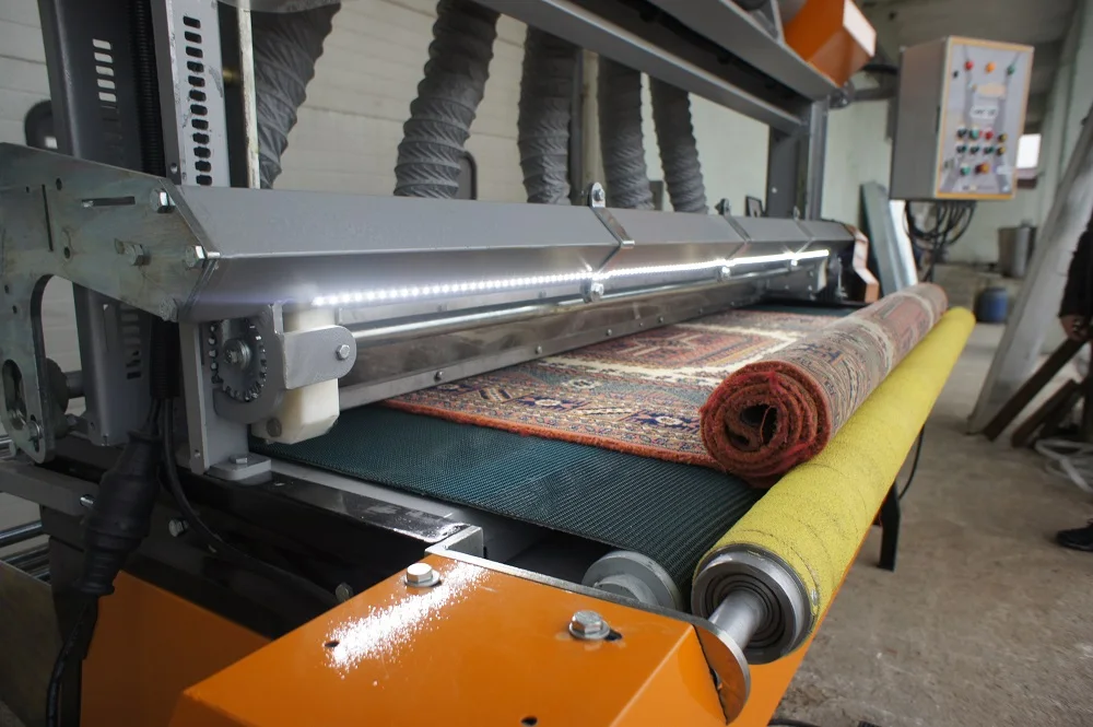 
Automatic Carpet Fuzz & Hair Remover and Packing Machine 