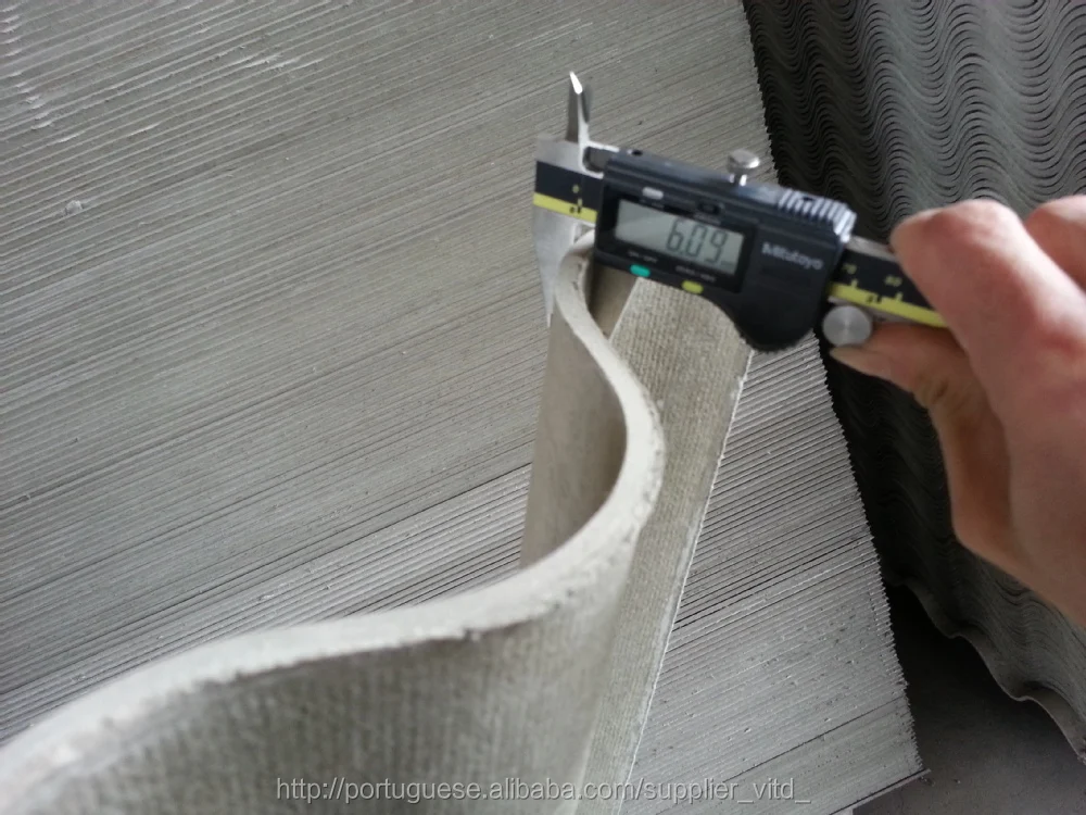 Fiber reinforced roofing sheets