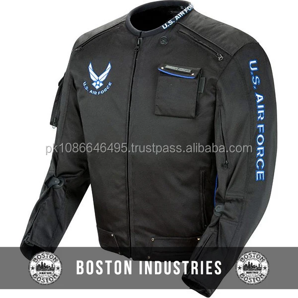 Мужская Черная текстильная куртка Airforce Alpha на заказ, устойчивая к разрыву текстильная куртка Cordura, сделайте свой собственный мотоциклетный жакет Cordura