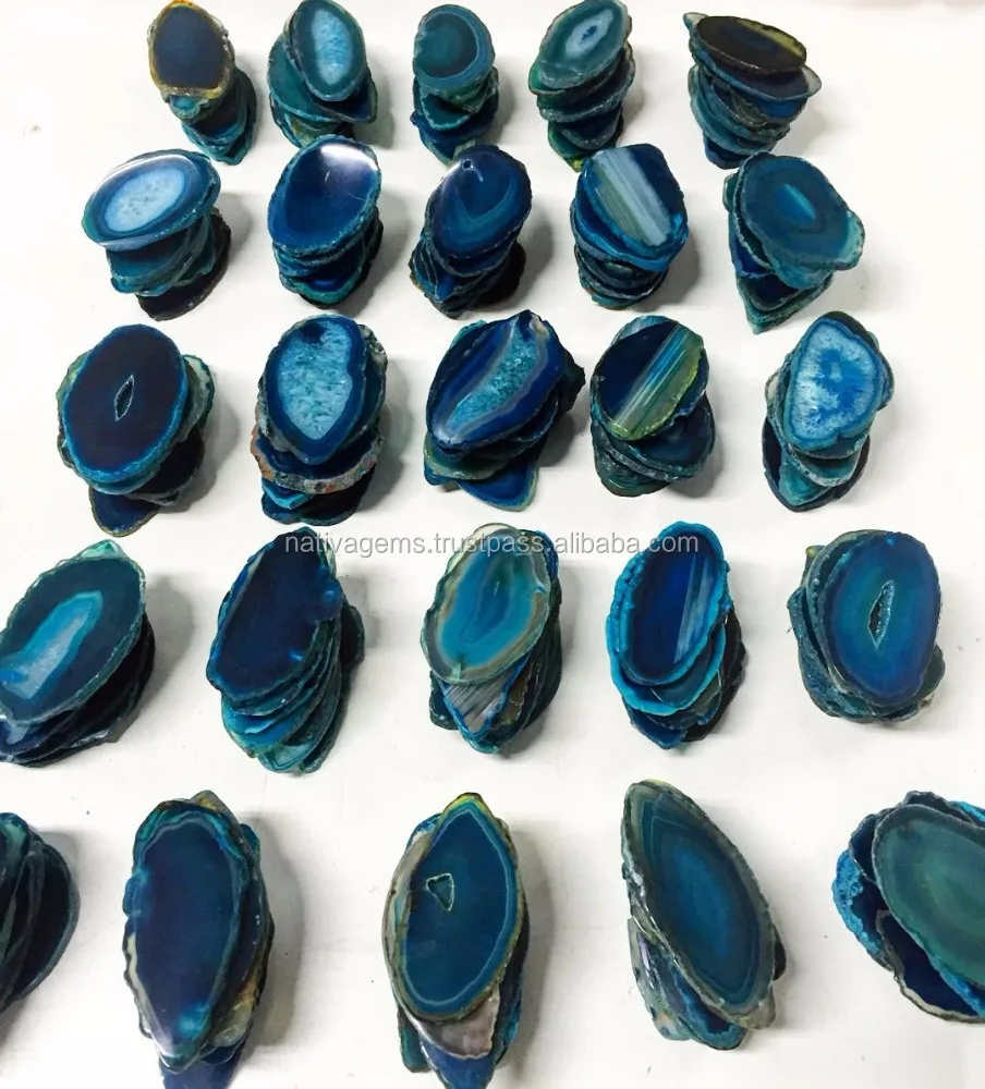 BEAUTIFUL ASSORTED AGATE SLICES FOR WHOLESALE