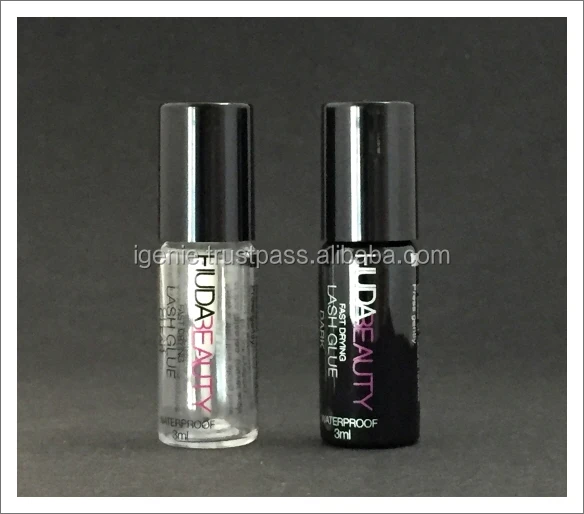 Korean Wholesale 3g Eyelash Glue Brush On Bottle OEM Super Strong Eyelash Adhesive Clear Brush On Latex Free