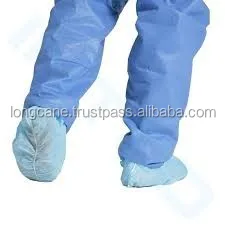 
Cheap good quality non woven/ CPE disposable shoe cover 