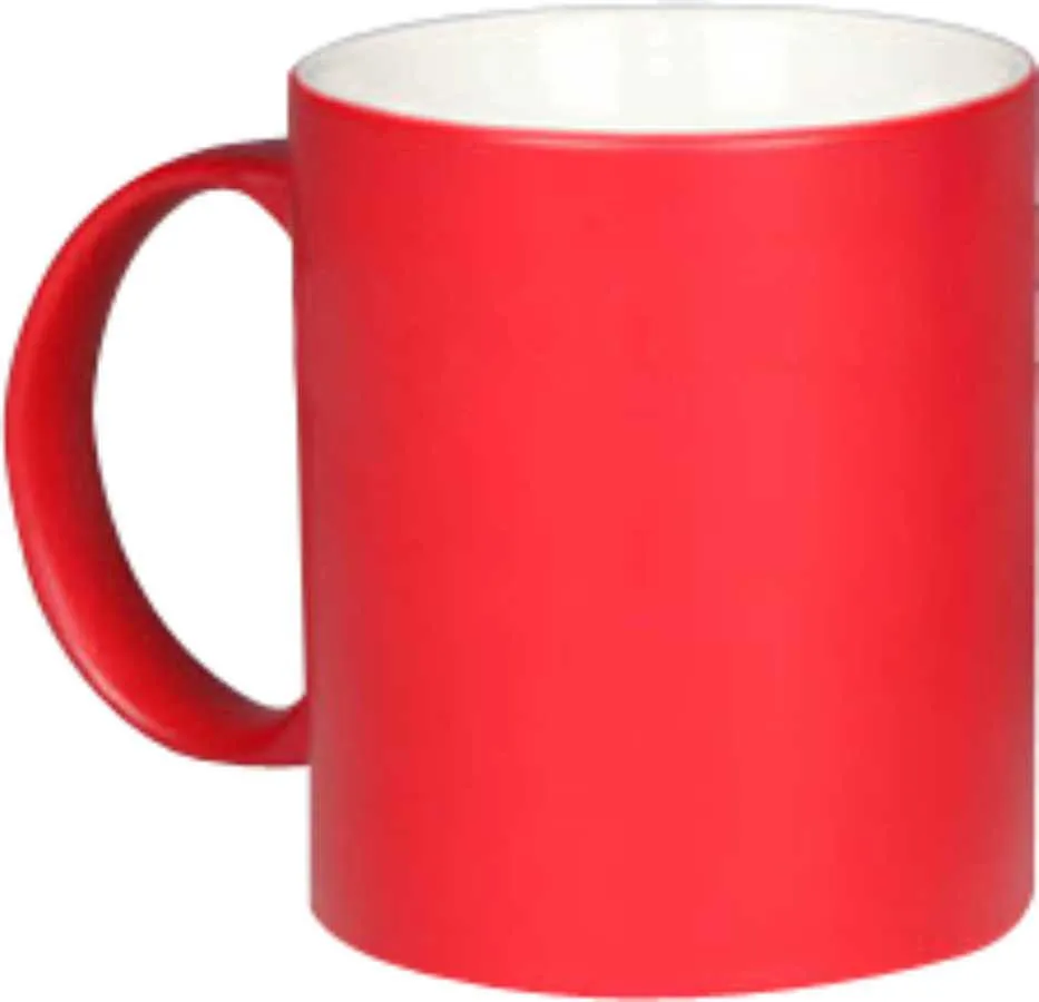 
Heat Sensitive Matt Black Color Changing Mugs Sublimation Ceramic Color Changing Magic Mug 