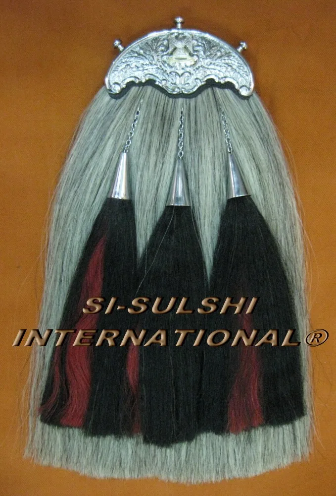 SI - ROYAL SCOTS DRAGOON GUARDS HORSE HAIR SPORRAN (100% ORIGINAL)