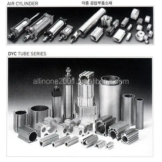 High quality Korean Aluminum Tube(Pipe) & Aluminum Profile