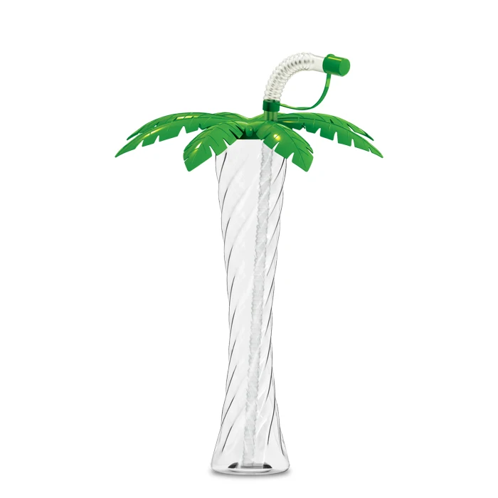 
Palm tree cup 12 oz./350 ml yard cup - PET 