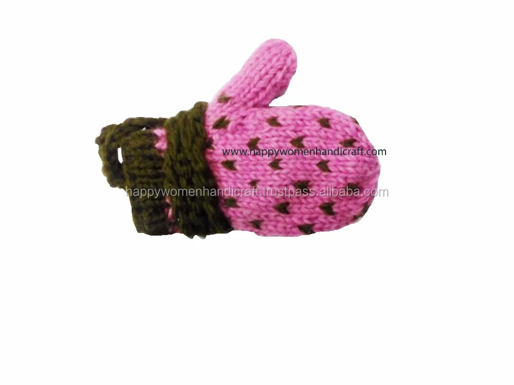 100% Woolen Gloves in Nepal with string