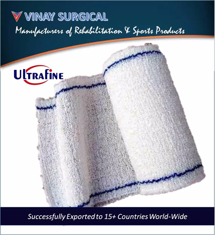 
Ready Stock Top Selling spandex Cotton Elastic Crepe Bandage 