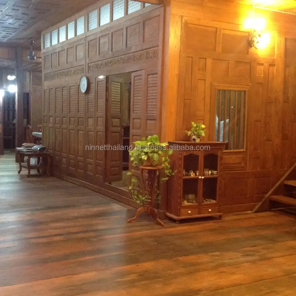 
Wood panel wall Thailand 