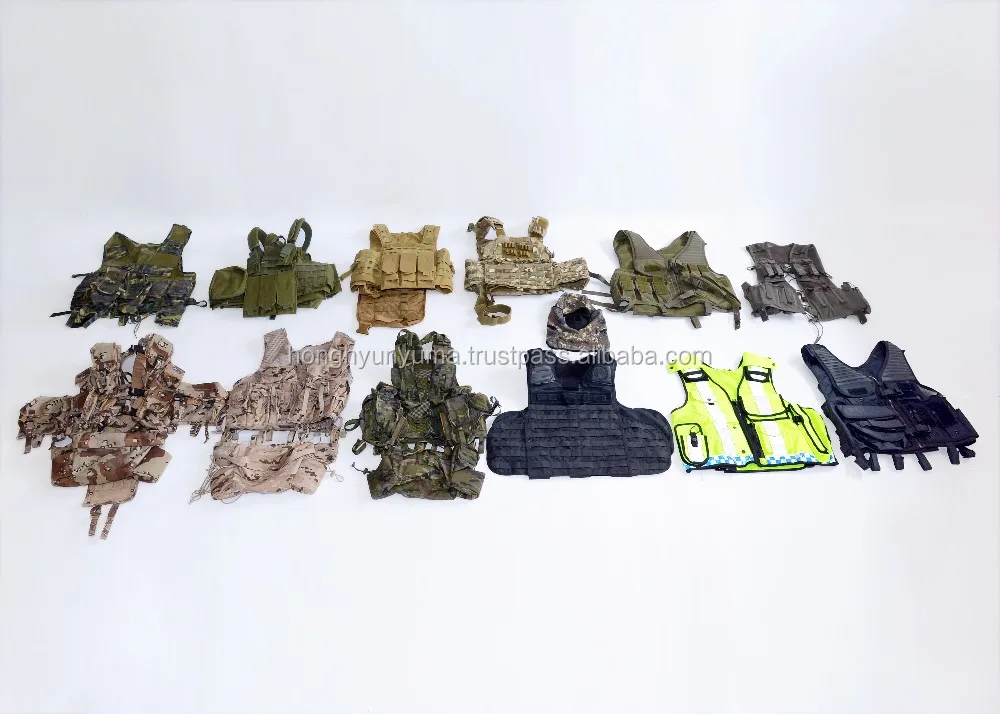 Tactical Molle Vest and Pouch by Nylon 600D/1000D Camo IR Carrier Waterproof in OEM Vietnam factory