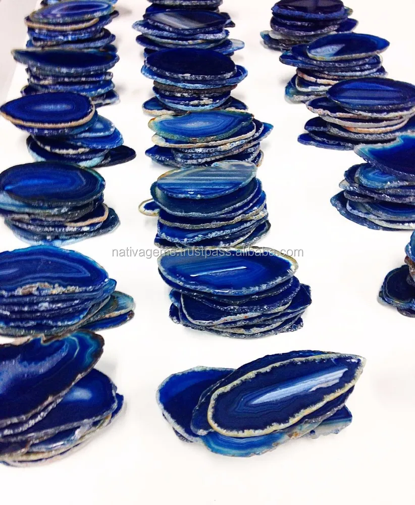 BEAUTIFUL ASSORTED AGATE SLICES FOR WHOLESALE