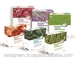 Aroma Sap Sheet/ Eucalyptus Detox Foot Patch: Made in Korea, Natural ingredients, CE Approval, High Quality Material