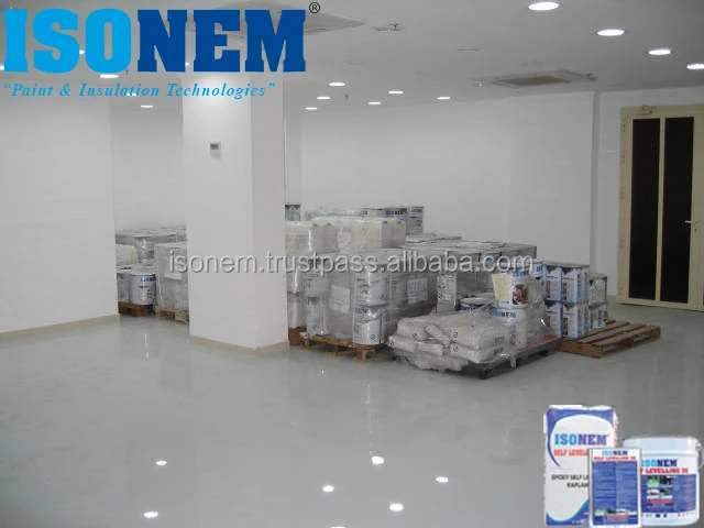 ISONEM SCRATCH AND CHEMICAL RESISTANT EPOXY BASED SELF LEVELLING FLOOR COATING, MADE IN TURKEY
