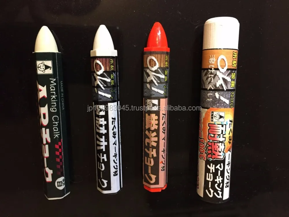 Mitsubishi Uni marking chalk made in Japan factory wax pen for industrial use