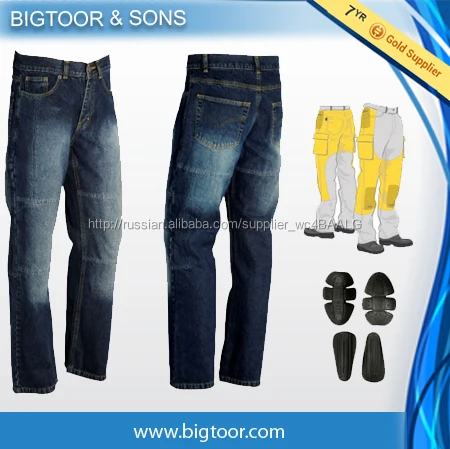 Премиум качества кевлар выстроились джинсы для универсал езда на мотоцикле