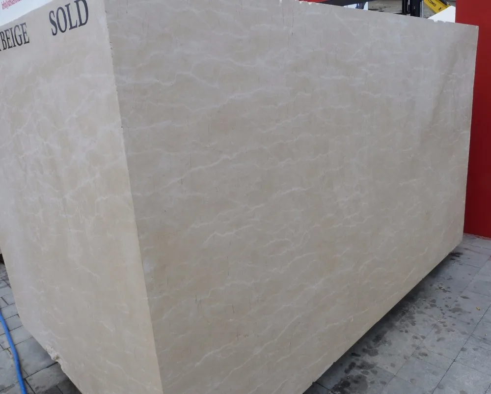
Beige marble blocks from Turkey 