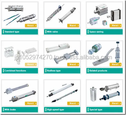 
High pressure pneumatic cylinder ckd smc made in Japan 