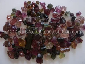 Natural Loose Gemstone Diamond Cut Tourmaline Stone