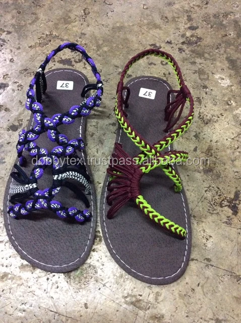 Dobbytex DBTS2 Handmade rope Sandals/Shoes Hill tribe / Hmong / Summer / African