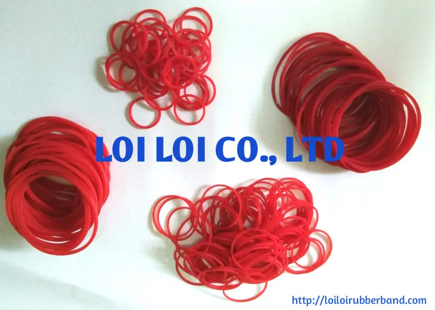 
Red thin rubber band - BEST Seller for Indonesia & Malaysia market 