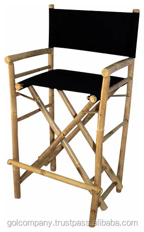 [wholesale] Bamboo Director folding chair / Bamboo Garden Bar set