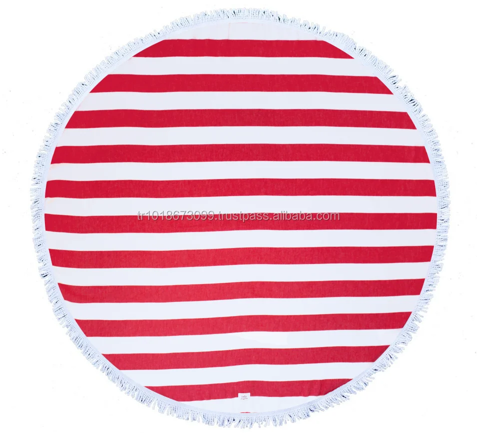 Round Hamam towel, Hammam Roundie, Round Pestemal towel