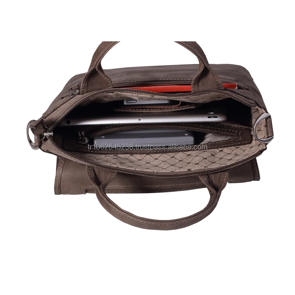 
antic genuine leather bags for 13' notebook bag 