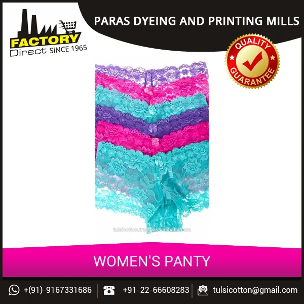 Hot Selling Mature Women Cotton Briefs Lingerie at Reliable Cost