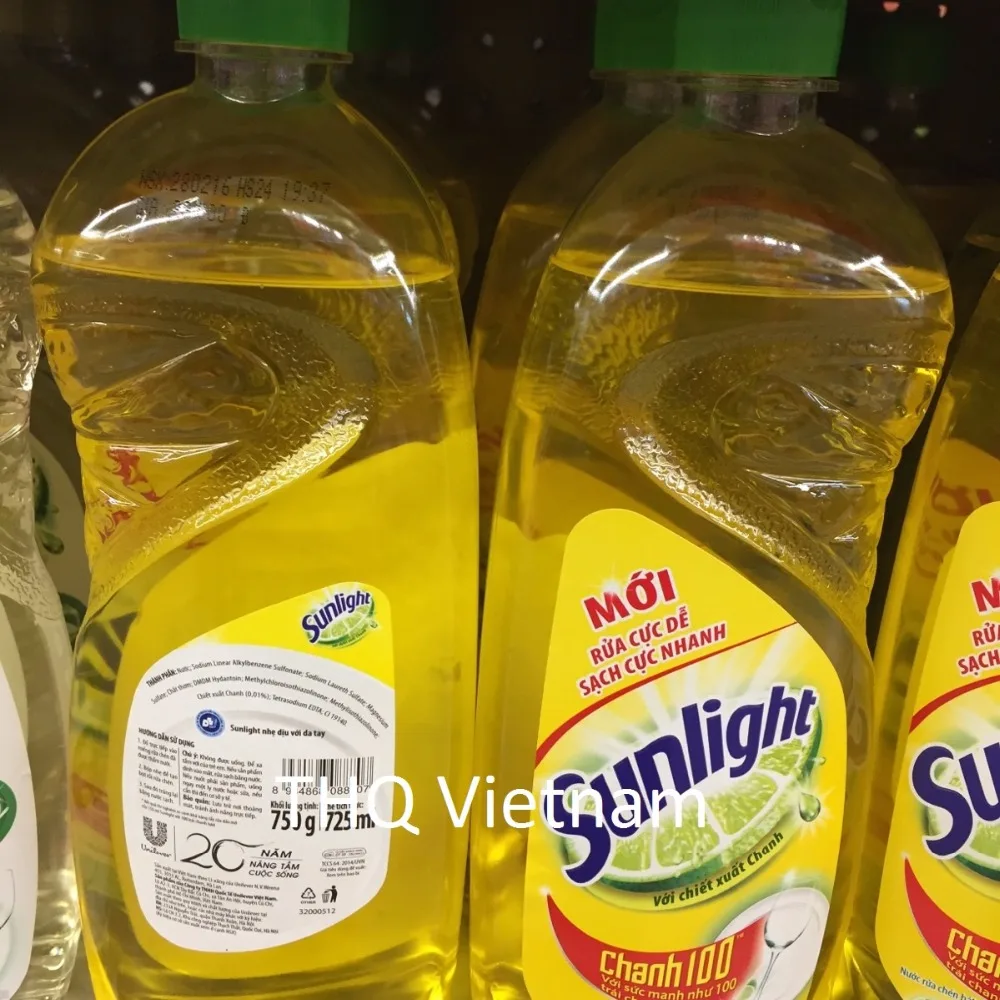 Sunlight dish washing lemon100 750gr (725ml)