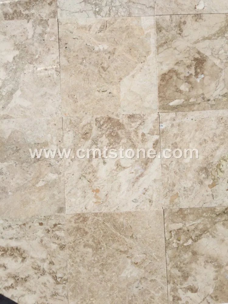 
Cappuccino marble tile factory in Turkey 