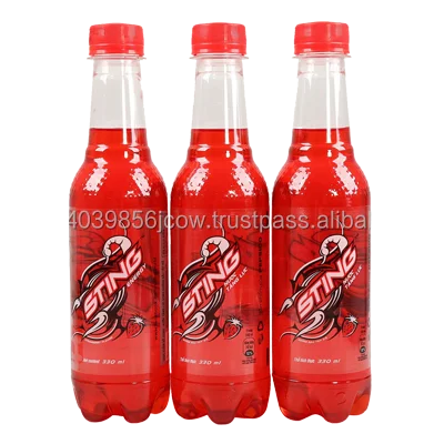 
Energy drink Sting strawberry in pet 330 ml 