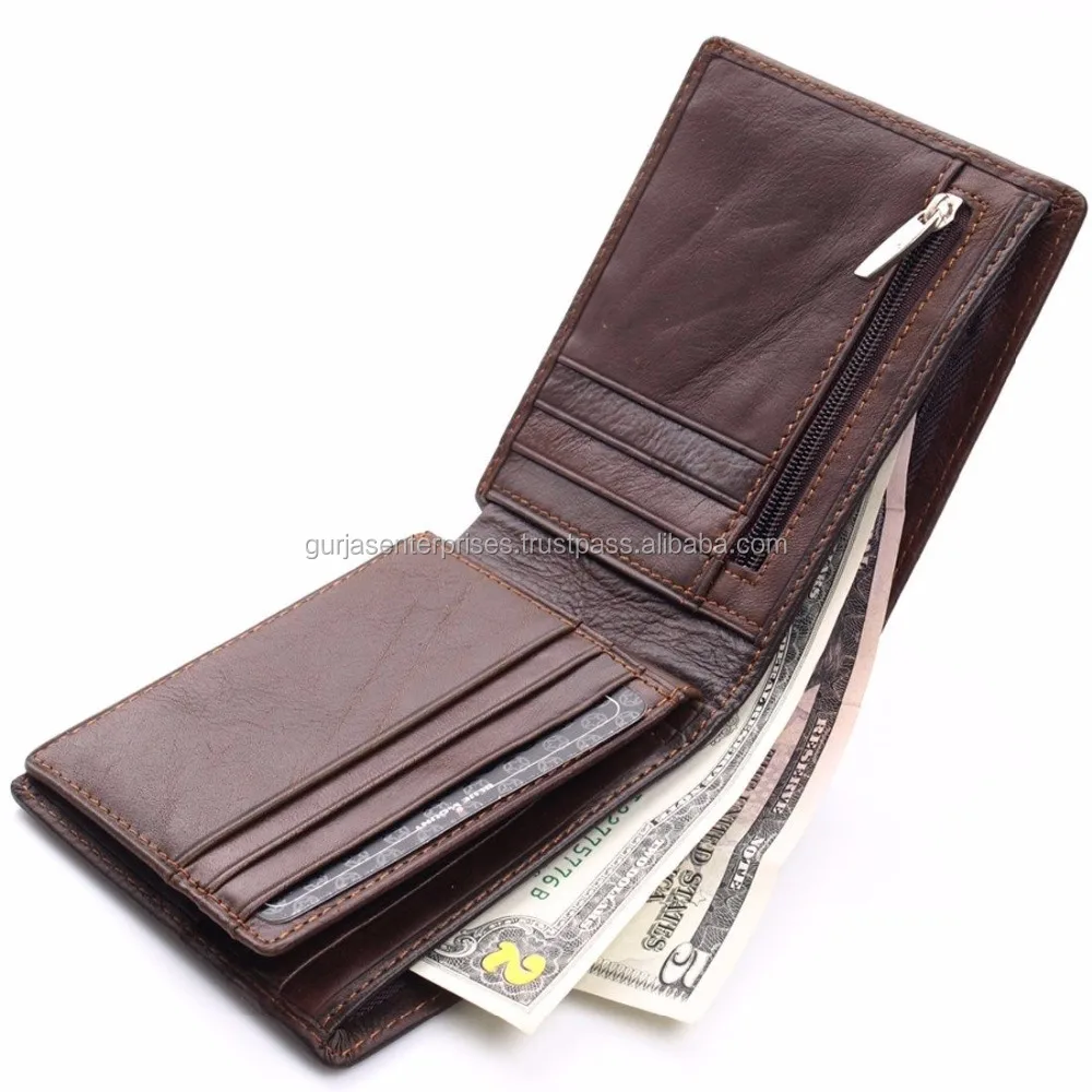 
100% genuine leather wallets assorted RFID 