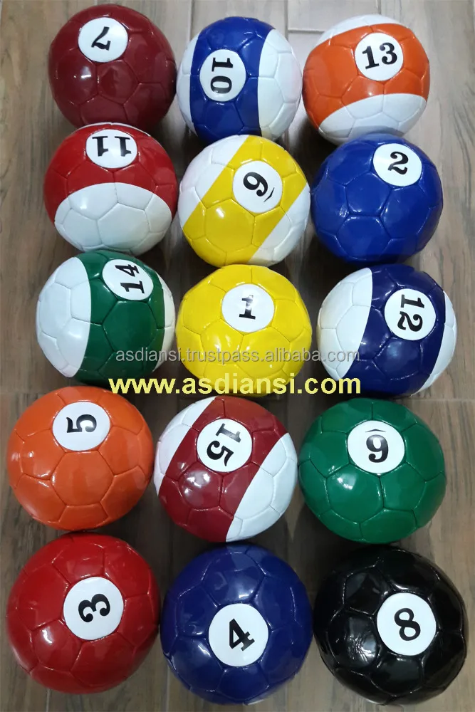 The new Sport Game snookball Billiard soccer ball pool footballs