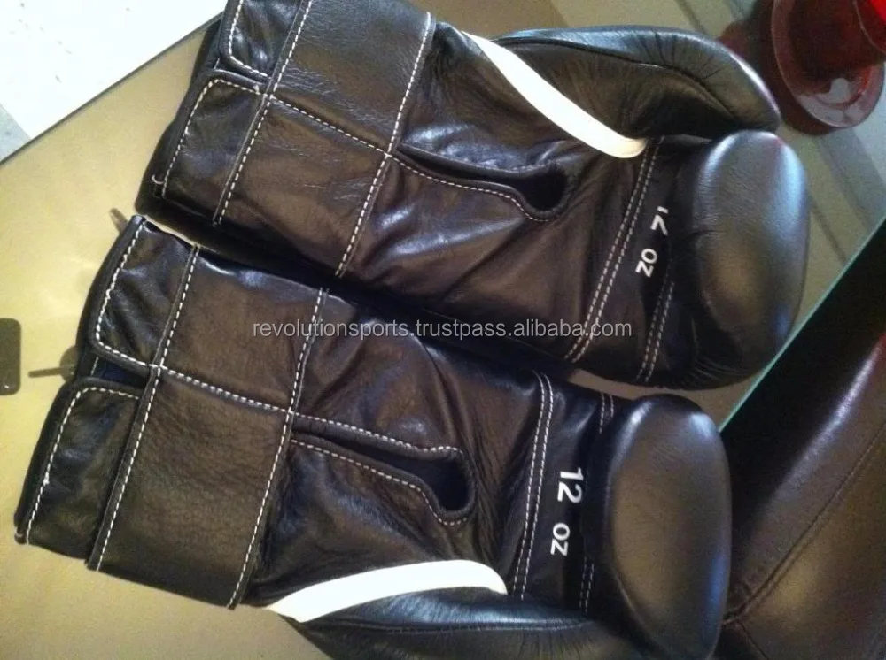 100% Exotic Cowhide leather boxing gloves Lace up Designs GOLD 2018 Best sellers