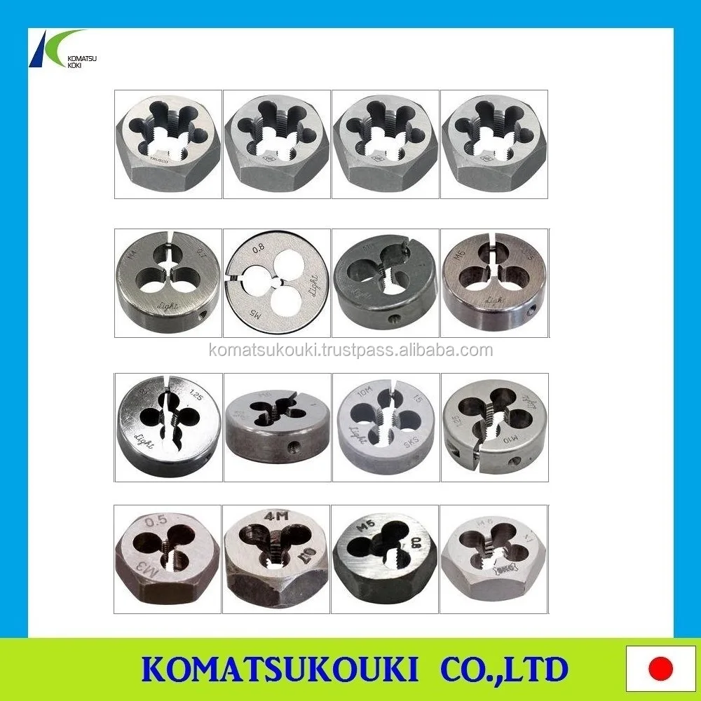 Unique Japan OSG thread rolling dies RD(SKS) RD S 38XM16X1.5, tap/endmill/insert and drills also available