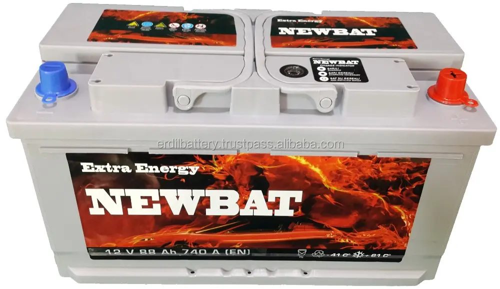 Newbat 88 Ah Maintenance Free batterydin type battery made in Turkey