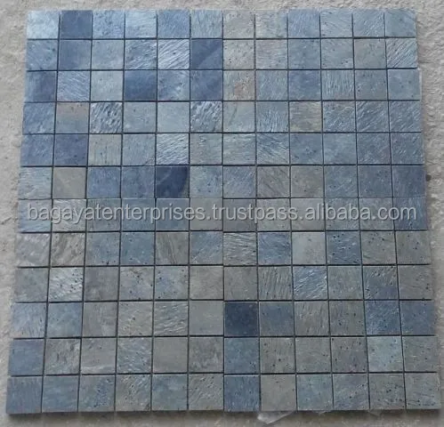 Deoli Green Slate Stone Mosaic Tile