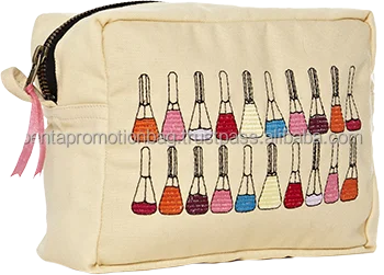 Cotton Pouch Cosmetic Bag - Manufacturer in Istanbul
