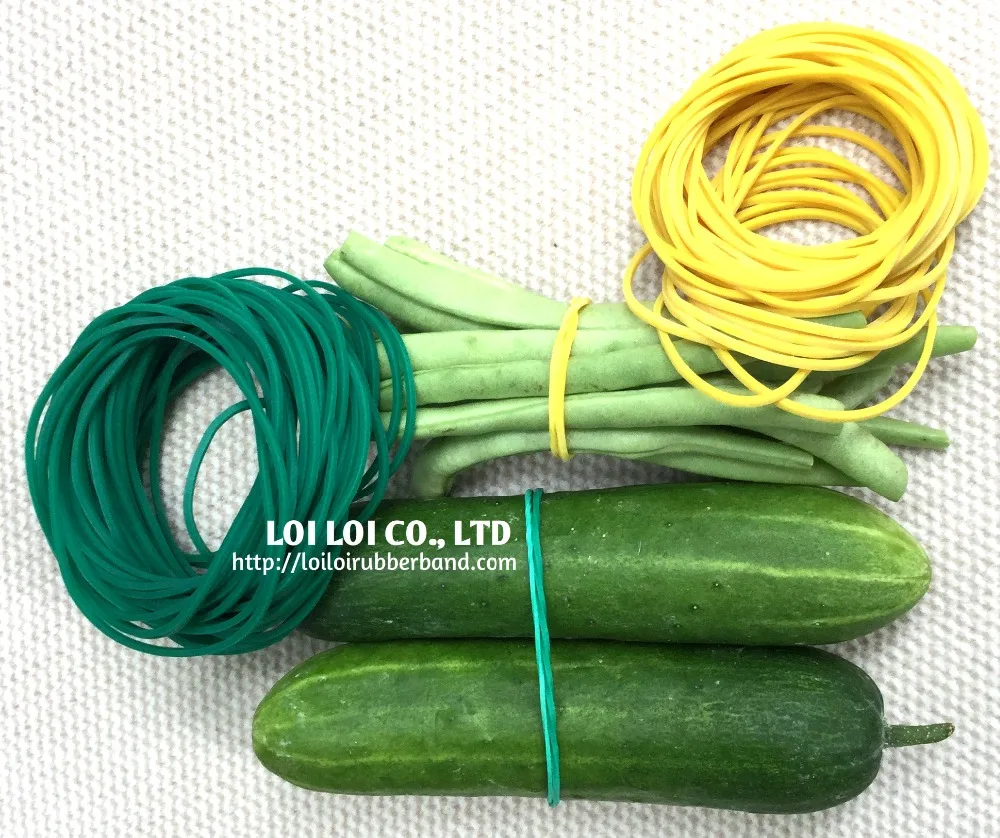 
Hottest natural rubber manufacture in Viet Nam/ Vegetable tying rubber bands 